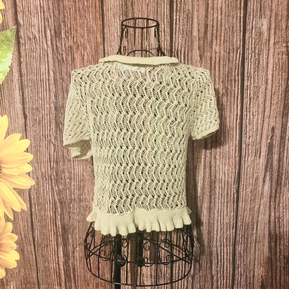 Say What? Loose Knit Bolero - Picture 4 of 5